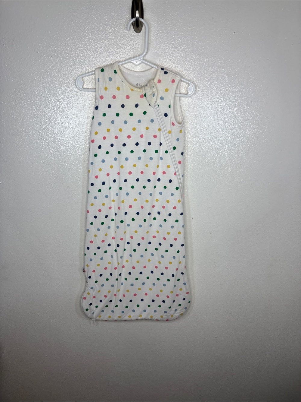 Kyte Baby Polka Dot Sleep Sack Baby Infant Size S BLEMISH
